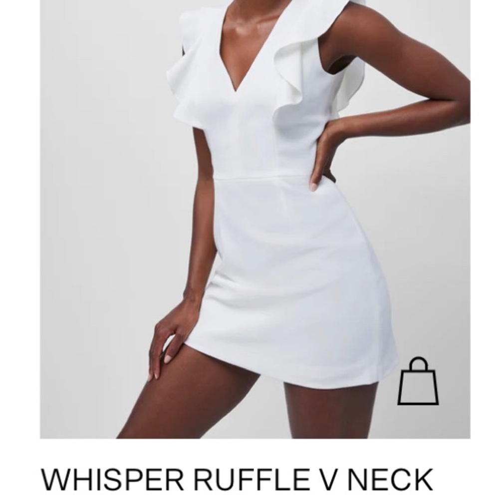 French connection white dress